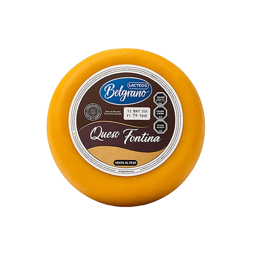 Horma de queso Fontina Lacteos Belgrano