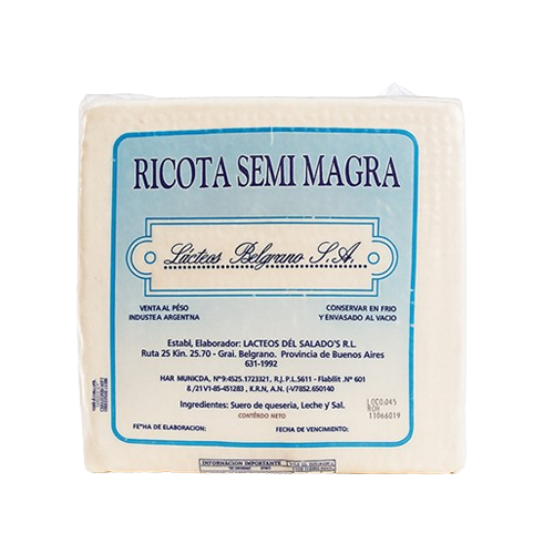 Ricota Semi Magra
